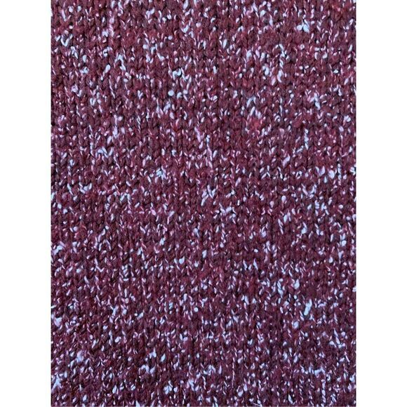 Anthropologie Sleeveless Flowy Turtleneck Tunic Sweater Bordeaux‎ Size S - Picture 11 of 12